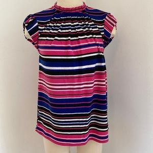 Elle Colorful Striped Top